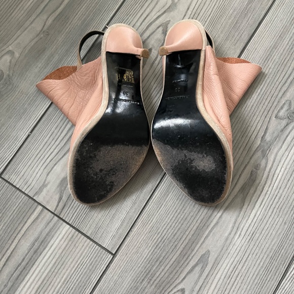 Balenciaga hells slingback sandals leather 38 - Picture 6 of 12